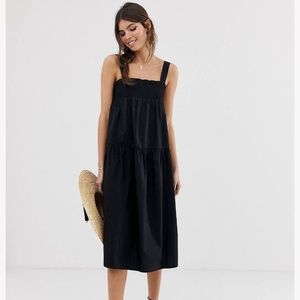 ASOS Trapeze Midi Cotton Sundress
